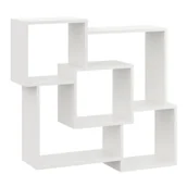 Półki do salonu - Biała skandynawska półka wisząca G8-A26 - miniaturka - grafika 1