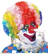 Dodatki do strojów karnawałowych - Widmann Andreas 6022 m  peruka kolorowy Clownsperücke multicolor für Erwachsene - miniaturka - grafika 1