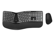 Zestawy myszka + klawiatura - Conceptronic ORAZIO02US klawiatura Dołączona myszka Biuro RF Wireless QWERTY US English Czarny - miniaturka - grafika 1