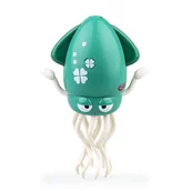 Zabawki interaktywne dla dzieci - Tańcząca Kałamarnica - zielona - zabawka - miniaturka - grafika 1