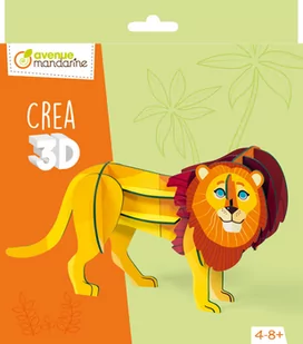 Puzzle 3D Lew - Zabawki kreatywne - miniaturka - grafika 1