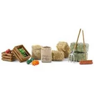 Figurki dla dzieci - Schleich Zestaw do karmienia koni WFSLHE0UC034676 - miniaturka - grafika 1