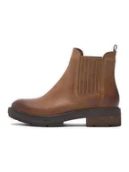 Botki damskie - Timberland Skórzane sztyblety "Brimfield" w kolorze brązowym - miniaturka - grafika 1