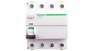 Schneider Wyłącznik-różnicowoprądowy-4P-AC-40A-300mA-iID-40-4-300-AC A9Z14440 - Wyłączniki światła i elektryczne - miniaturka - grafika 1