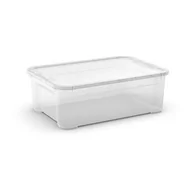 Pudła i pojemniki do przechowywania - Plastikowe pudełko do przechowywania z pokrywą T box - Curver - miniaturka - grafika 1