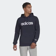 Bluzy sportowe męskie - Bluza męska adidas Essentials Linear - miniaturka - grafika 1