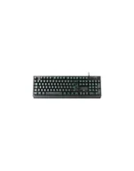 Klawiatury - Klawiatura LC-POWER LC-KEY-4B mechaniczna; USB 2.0; DE; kolor czarny - miniaturka - grafika 1