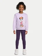 Legginsy - adidas Komplet bluza i legginsy Disney Minnie Mouse KB7314 Fioletowy Regular Fit - miniaturka - grafika 1
