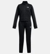 Bluzy damskie - KOMPLET DRESOWY UNDER ARMOUR DZIECIĘCY Icon Knit Crop Tracksuit YSM - Under Armour - miniaturka - grafika 1