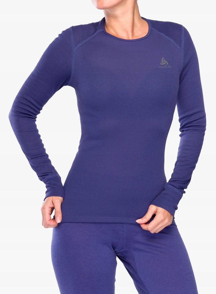 Bluza termoaktywna Odlo Active Warm Eco - skipper blue, rozmiar M
