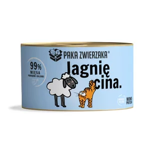 PAKA ZWIERZAKA Karma mokra KOT Jagnięcina 200g - Mokra karma dla kotów - miniaturka - grafika 1