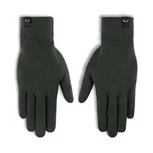 Rękawiczki - Rękawiczki zimowe unisex Salewa CRISTALLO LINER zielone 00-0000028214_5280 - miniaturka - grafika 1