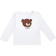 Koszulki dla chłopców - Guess Longsleeve Regular Fit - miniaturka - grafika 1