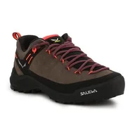 Buty trekkingowe damskie - Buty trekkingowe damskie Salewa Wildfire Leather WS - miniaturka - grafika 1