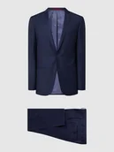 Garnitury - Garnitur o kroju slim fit z marynarką zapinaną na 2 guziki - miniaturka - grafika 1