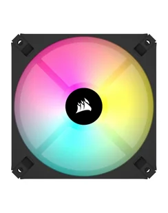 Corsair iCUE AR120 Digital RGB 120mm PWM Case Fan (Kolor: CZARNY, 3-Pack) - Chłodzenie procesora - miniaturka - grafika 1