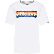 Koszulki i topy damskie - Koszulka unisex Ellesse Unity t-shirt biały z logo -L - miniaturka - grafika 1