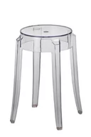 Taborety i hokery - D2.Design Stołek Duch transp 46cm 5902385710770 - miniaturka - grafika 1