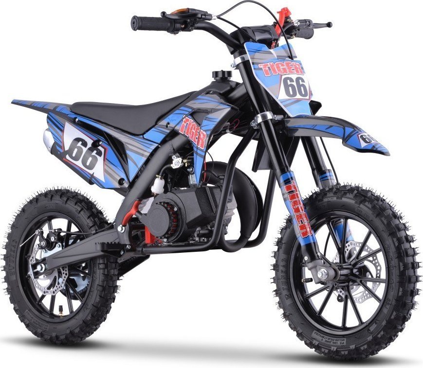 Pojazd Motor Spalinowy 49CC TIGER Niebieski EDUKAMP
