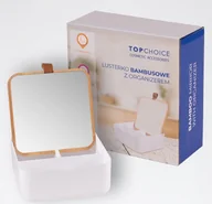 Lusterka do makijażu - Top Choice Lusterko kosmetyczne-bamboo organizer - miniaturka - grafika 1
