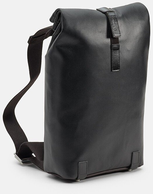 Brooks Plecak BROOKS PICKWICK REFLECTIVE LEATHER, Black, Pojemność 12L, Garbowana skóra NEW