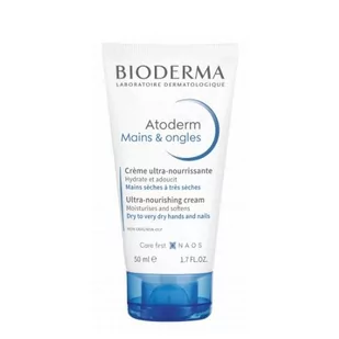 Bioderma Naos Poland Sp. z o.o. Atoderm Mains & Ongles odżywczy krem do rąk i paznokci 50ml - Kremy i maski do rąk - miniaturka - grafika 1