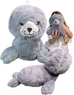 Maskotki i pluszaki - Maskotka Pluszowa FOKA foczka lew morski Przytulanka Pluszak OCEAN foki 30x18x18 - miniaturka - grafika 1