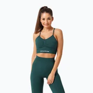 Bielizna sportowa damska - Biustonosz fitness Carpatree Allure Seamless forest green - miniaturka - grafika 1