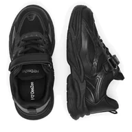 Buty dla dziewczynek - Sneakersy DeeZee TS6215K-01 Czarny - miniaturka - grafika 1
