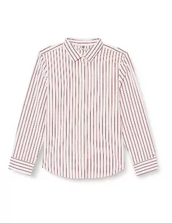 Koszule damskie - Tommy Hilfiger Damska koszula regularna LS Casual, RWB Pink Rouge STP, 38, Rwb Pink Rouge Stp, 64 - grafika 1