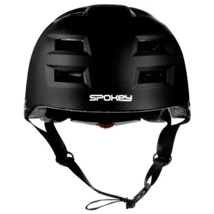 Spokey Kask Ninja rozmiar 54-56) Czarny - Kaski rowerowe - miniaturka - grafika 1