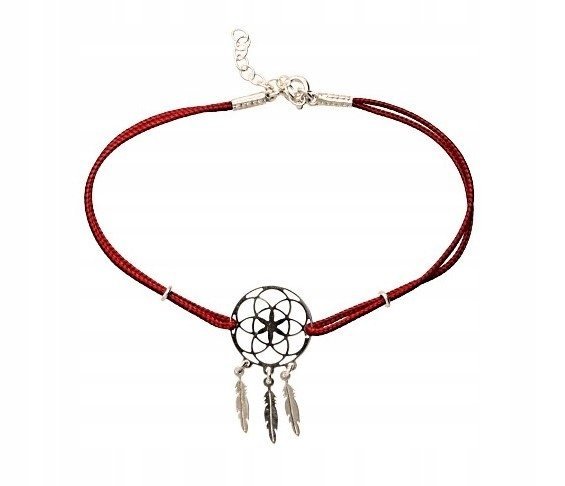 BRANSOLETKA srebrna ŁAPACZ SNÓW SREBRO 925 PREZENT