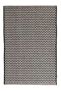 Dywanik Dekoracyjny Dobby 60X90 Cm Czarny/Biały - Dywany - miniaturka - grafika 1