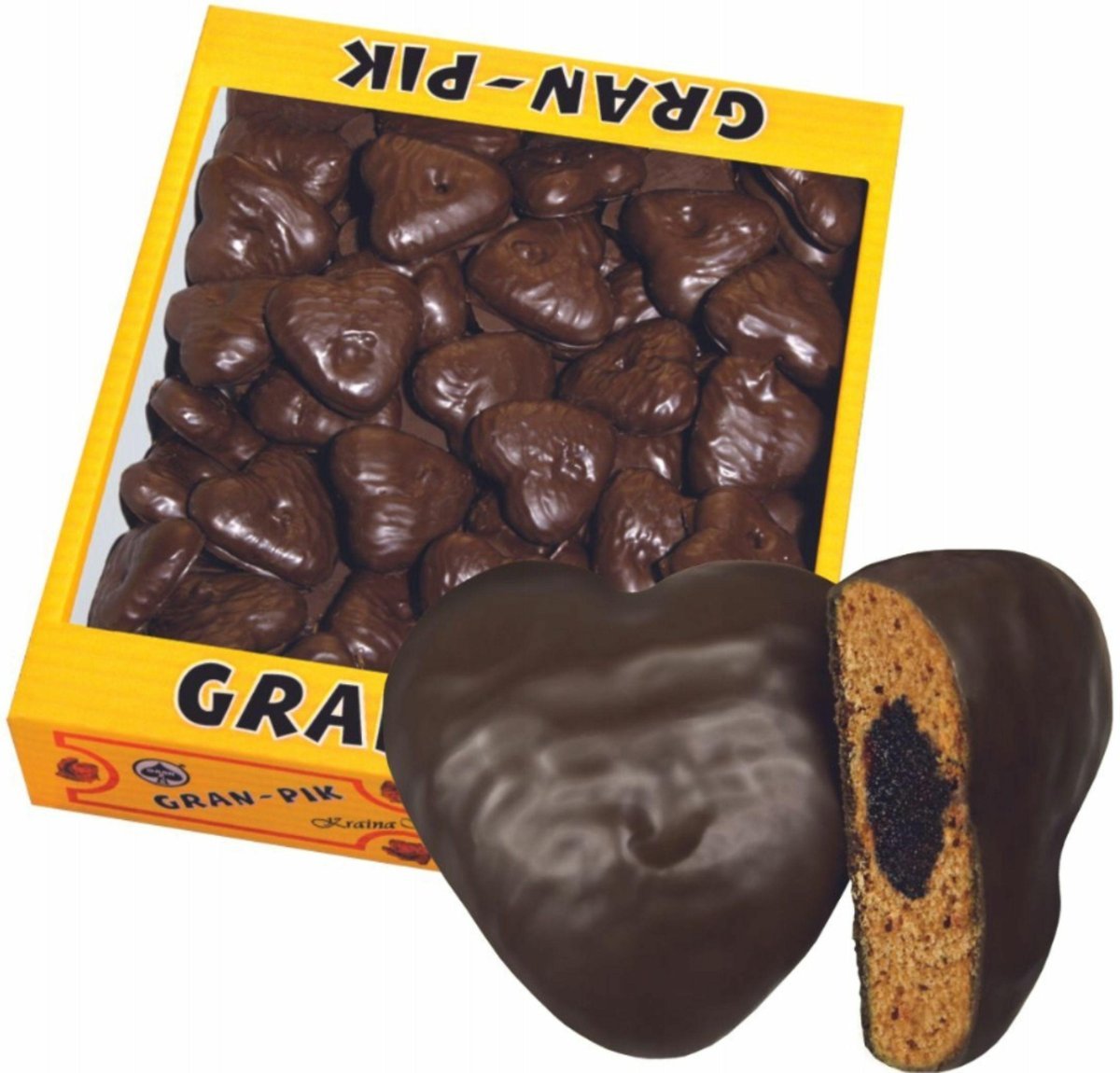 GRAN-PIK SERCA PIERNIKOWE 2,5KG LUZ