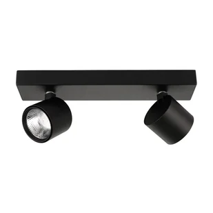 Oprawa ścienno-sufitowa BONIVA LED 2x5W 3000K - czarny - Oprawy, klosze i abażury - miniaturka - grafika 1