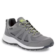 Buty trekkingowe męskie - Trekkingi Jack Wolfskin Woodland 2 Texapore Low M 4051271 Pebble Grey - miniaturka - grafika 1