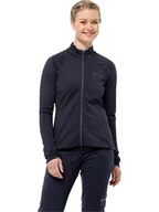 Kurtki i kamizelki sportowe damskie - Jack Wolfskin Kurtka kolarska "Morobbia" w kolorze granatowym - miniaturka - grafika 1