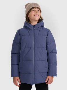 4F Kurtka puchowa z wypełnieniem syntetycznym chłopięca - granatowa 122 (6-7 lat) - Kurtki i płaszcze dla chłopców 4F Kurtka puchowa z wypełnieniem syntetycznym chłopięca - granatowa 122 (6-7 lat) - Kurtki i płaszcze dla chłopców - miniaturka - grafika 1