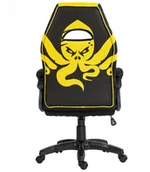 Fotele gamingowe - FOTEL GAMINGOWY BIUROWY KRZESŁO OBROTOWE DO BIURKA - miniaturka - grafika 1