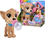 Maskotki i pluszaki - Simba Chi Chi Love Pii Pii Puppy Piesek Sikający Na Smyczy + Akcesoria - miniaturka - grafika 1