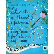 Podręczniki dla szkół zawodowych - Łatwe utwory na klarnet i fortepian - miniaturka - grafika 1