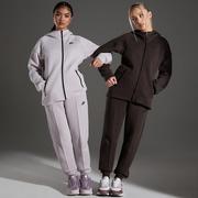 Spodnie sportowe damskie - NIKE SPODNIE W NSW TCH FLC MR JGGR TECH FLEECE - Nike - miniaturka - grafika 1