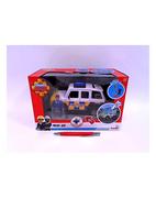 Samochody i pojazdy dla dzieci - Strażak Sam Jeep policyjny z figurką Malcolm Simba - miniaturka - grafika 1