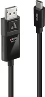 Kable USB - Kabel USB Lindy USB-C - DisplayPort 1 m Czarny (43341) - miniaturka - grafika 1