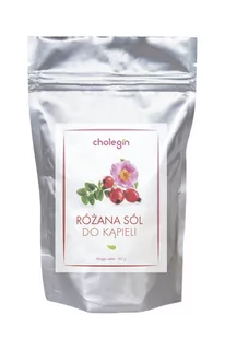 Cholegin, Różana Sól Do Kąpieli, 100% Składniki Naturalne, 180g - Pozostałe akcesoria do kąpieli i SPA - miniaturka - grafika 1