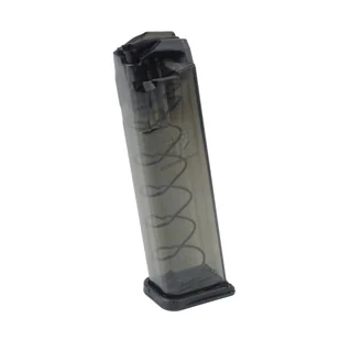 ETS - Magazynek polimerowy do Glock 17 / 19 / 26 / 34 - 9x19 mm - 22 naboje -  Carbon Smoke Series - SMK-GLK-9-22 - Osprzęt do wiatrówek - miniaturka - grafika 1
