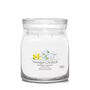 Yankee Candle Świeca Średnia - Midnight Jasmine - Świece - miniaturka - grafika 1
