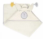 Szlafroki dla dzieci - UVIE Okrycie kąpielowe Lama 100x100 cm kremowa - miniaturka - grafika 1