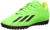 Piłka nożna - adidas Dziecięce buty piłkarskie X Speedportal.4 Tf, Sgreen Cblack Syello, 28 EU - miniaturka - grafika 1