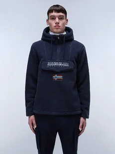 Napapijri Bluza "Burgee" w kolorze granatowym - Bluzy męskie - miniaturka - grafika 1